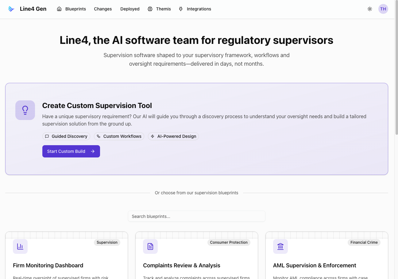 Line4 Gen Development Tool